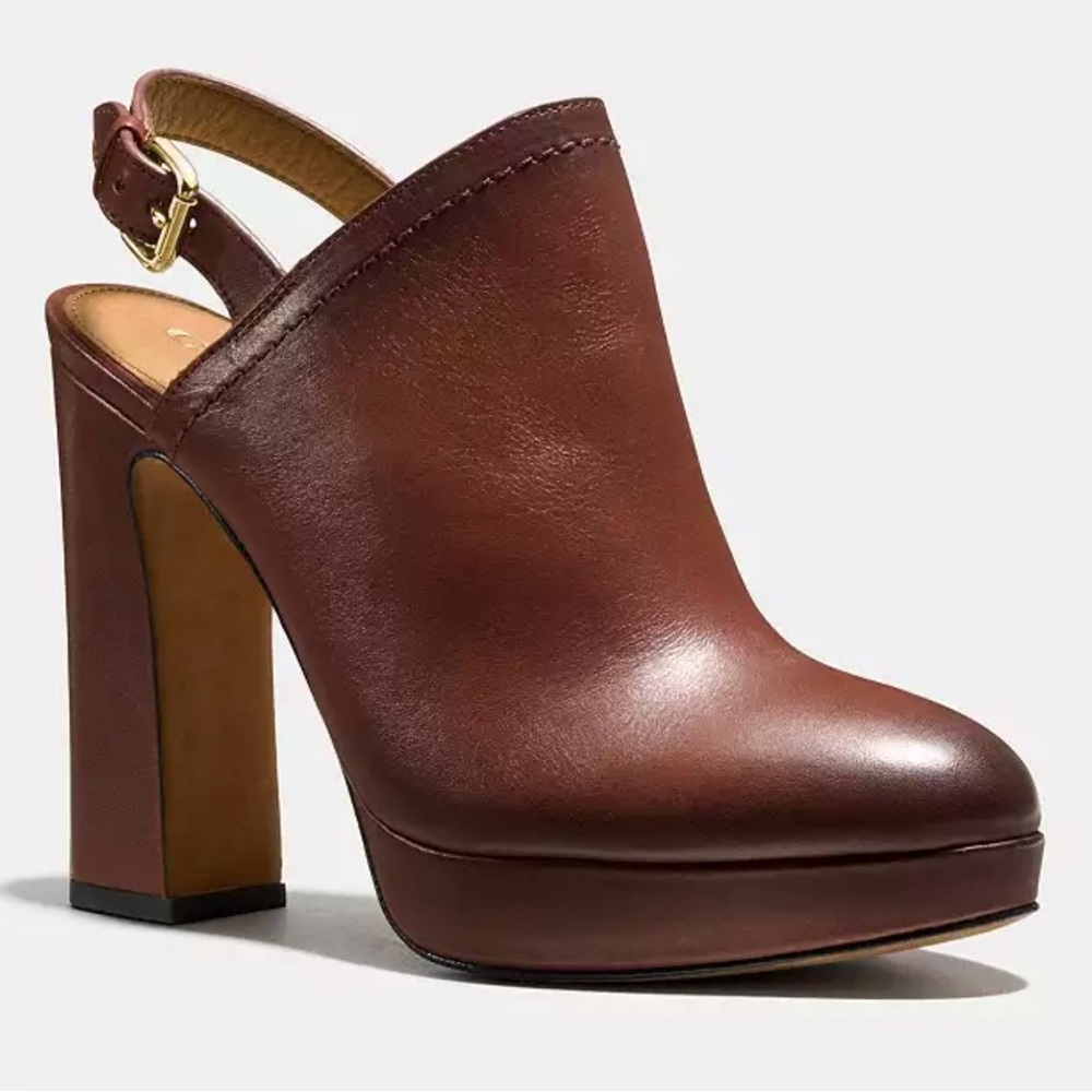 Coach Carmine Slingback Heel with Platform